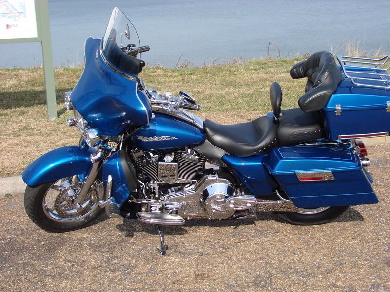 Chrome lower belt guard Harley Davidson Forums